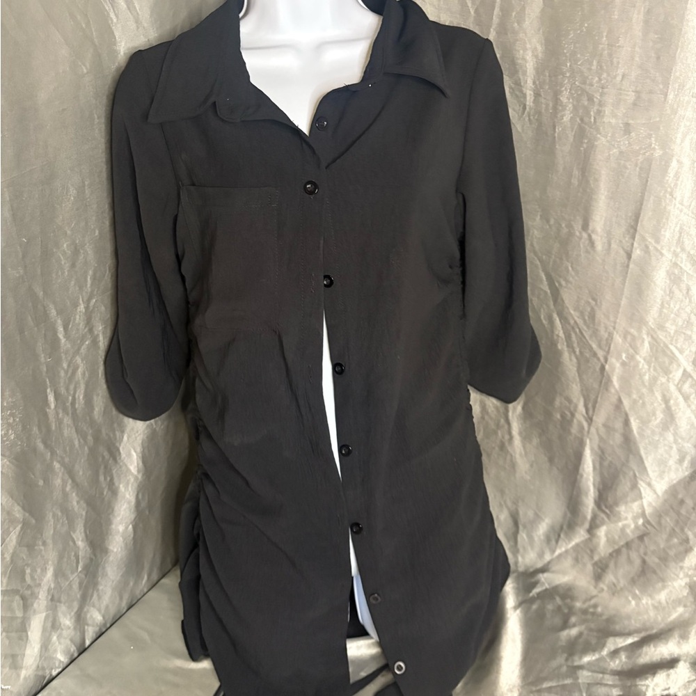 Elegant Black Swim Cover Up